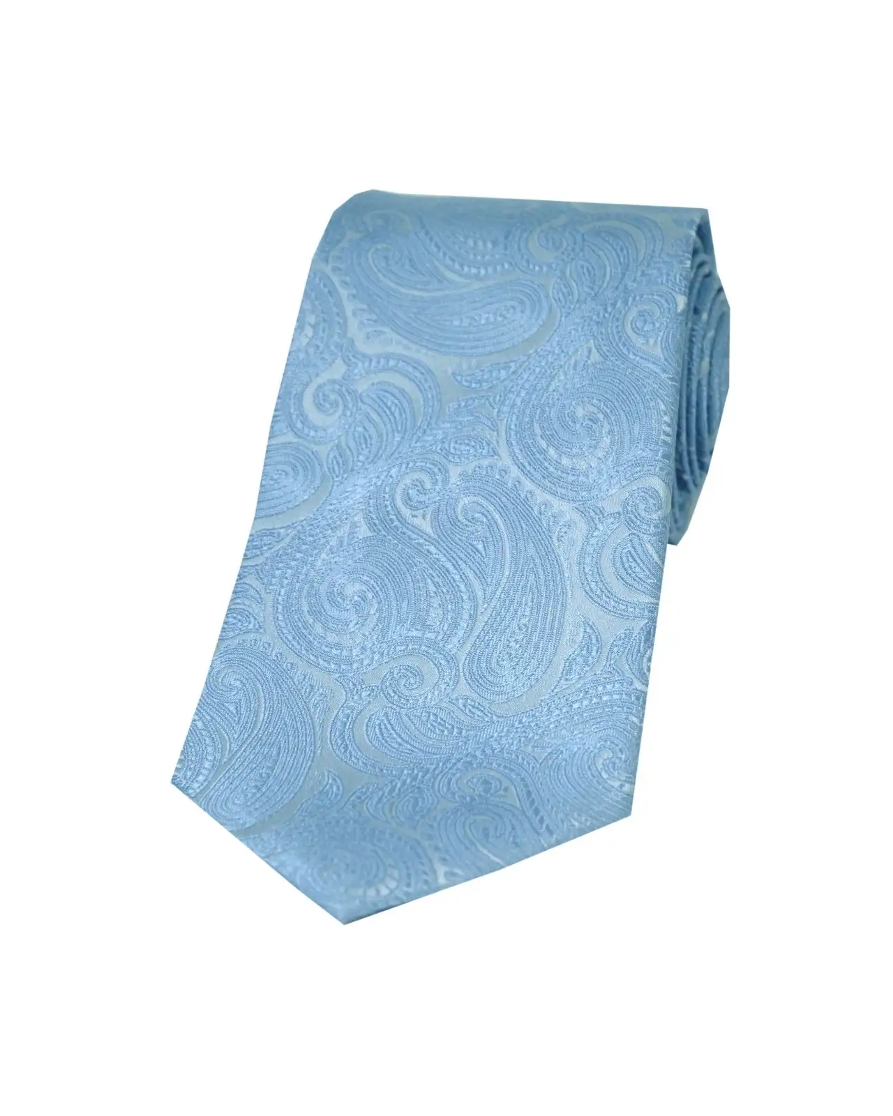 Paisley Ties Soprano Ties Soprano Sky Blue Tonal Paisley Silk Tie £24.00