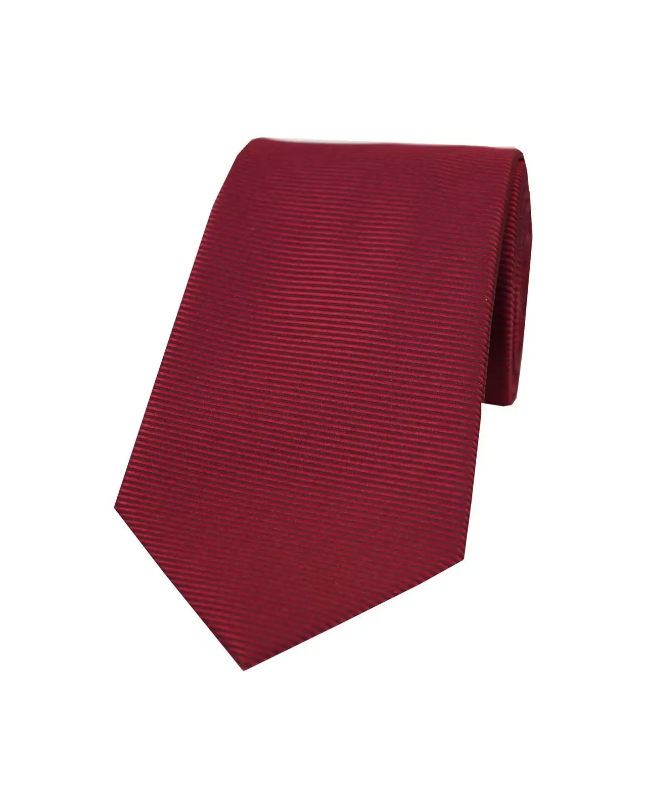 Polyester Ties Soprano Ties Soprano Wine Horizontal Ribbed Polyester Tie £15.00