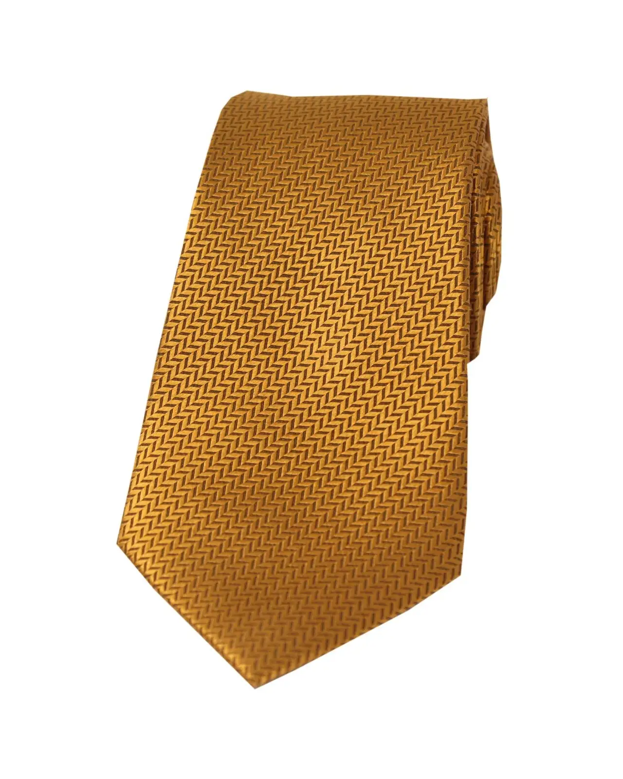 Silk Ties Soprano Ties Soprano Mustard Herringbone Silk Tie £24.00
