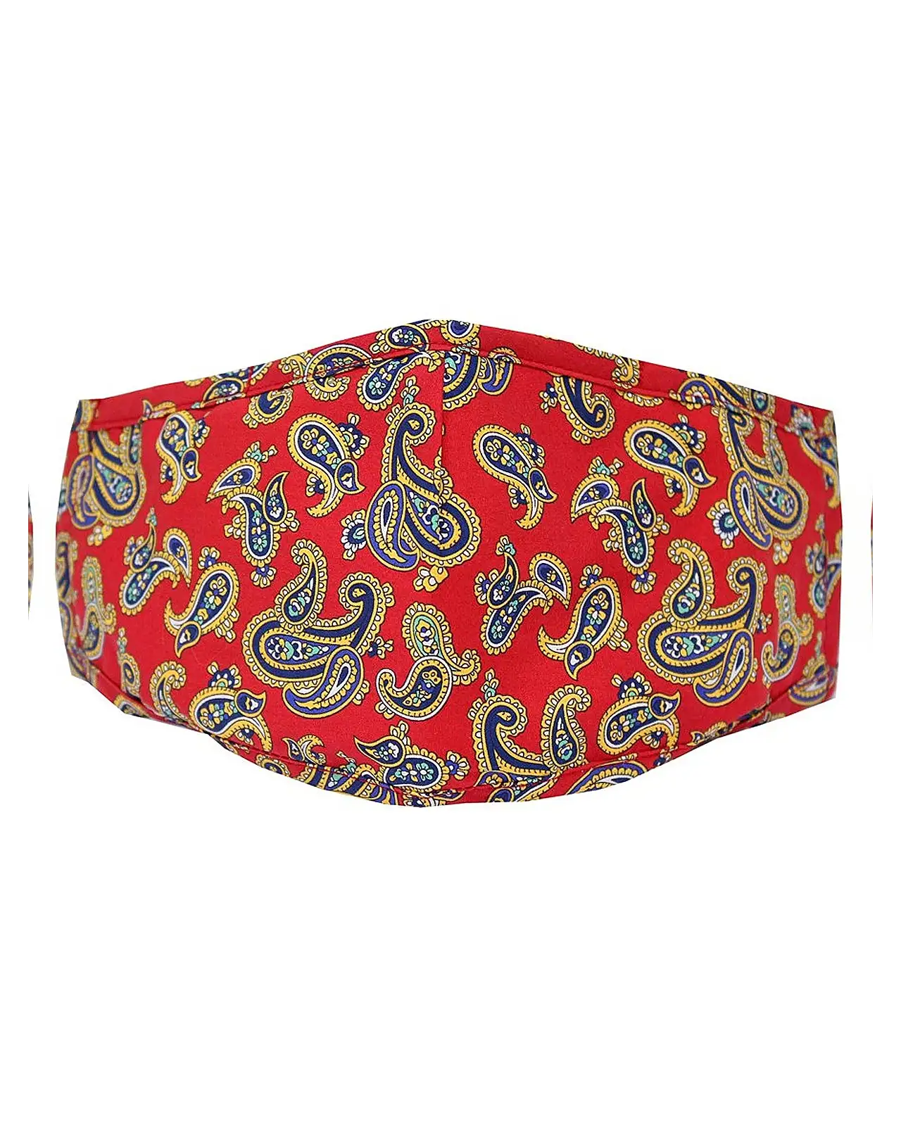 Face Masks Soprano Ties Red Paisley 100pc Cotton Washable And Reusable Face Mask £5.00