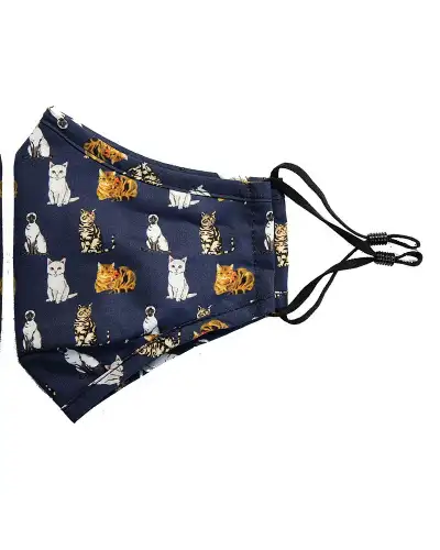 Face Masks Soprano Ties Variety Of Cats 100pc Cotton Washable And Reusable Face Mask £5.00