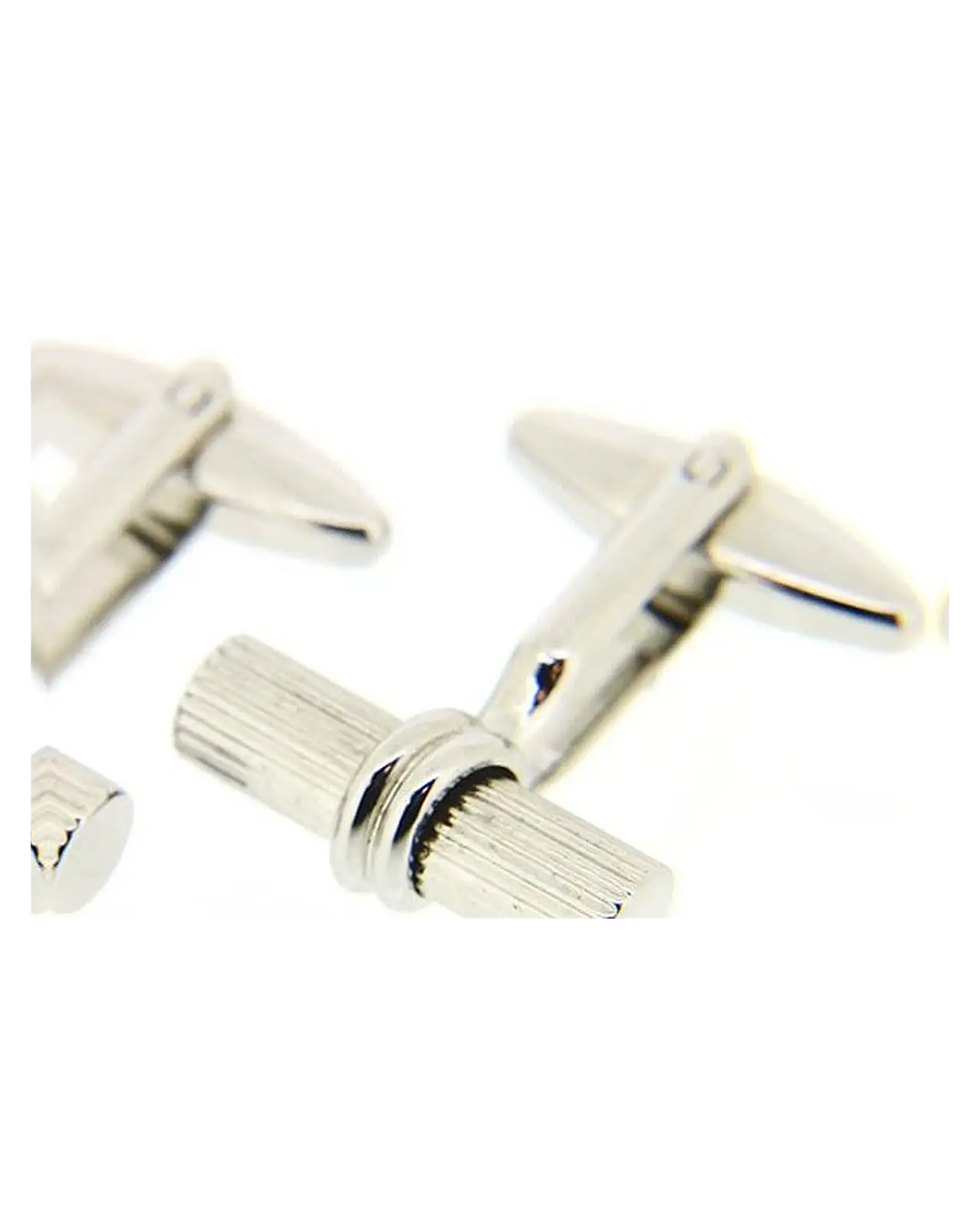 Cufflinks Soprano Ties Soprano Silver Coloured Scroll Cufflinks With Swivel Fitting £20.00