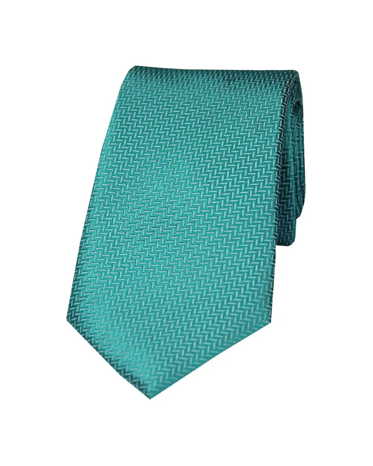 Silk Ties Soprano Ties Soprano Teal Herringbone Silk Tie £21.00