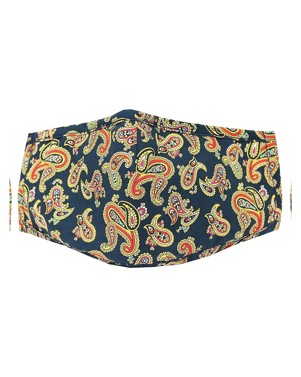 Face Masks Soprano Ties Navy Paisley 100pc Cotton Washable And Reusable Face Mask £5.00