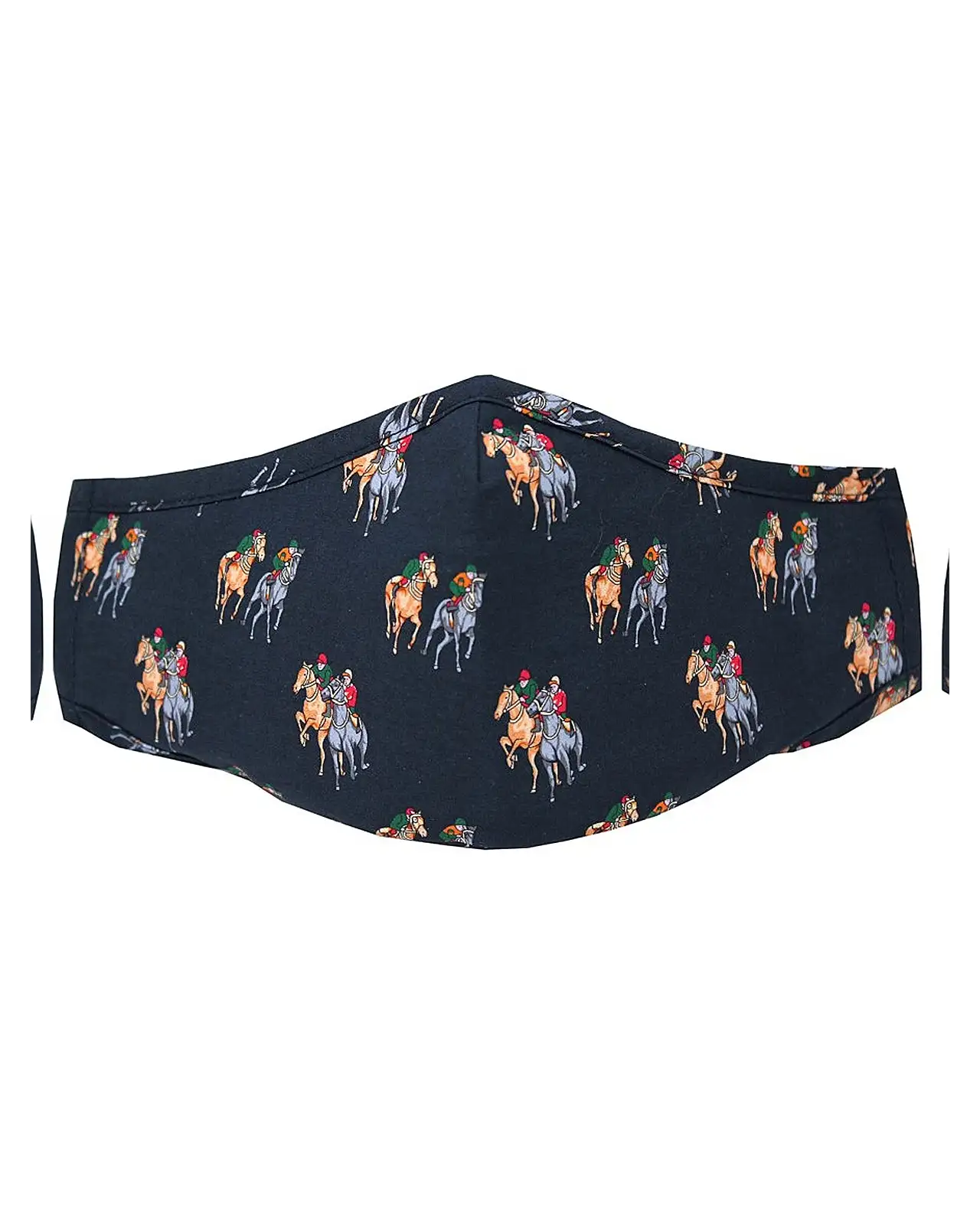 Face Masks Soprano Ties Navy Racehorse Theme Washable And Reusable 100pc Cotton Face Mask £5.00