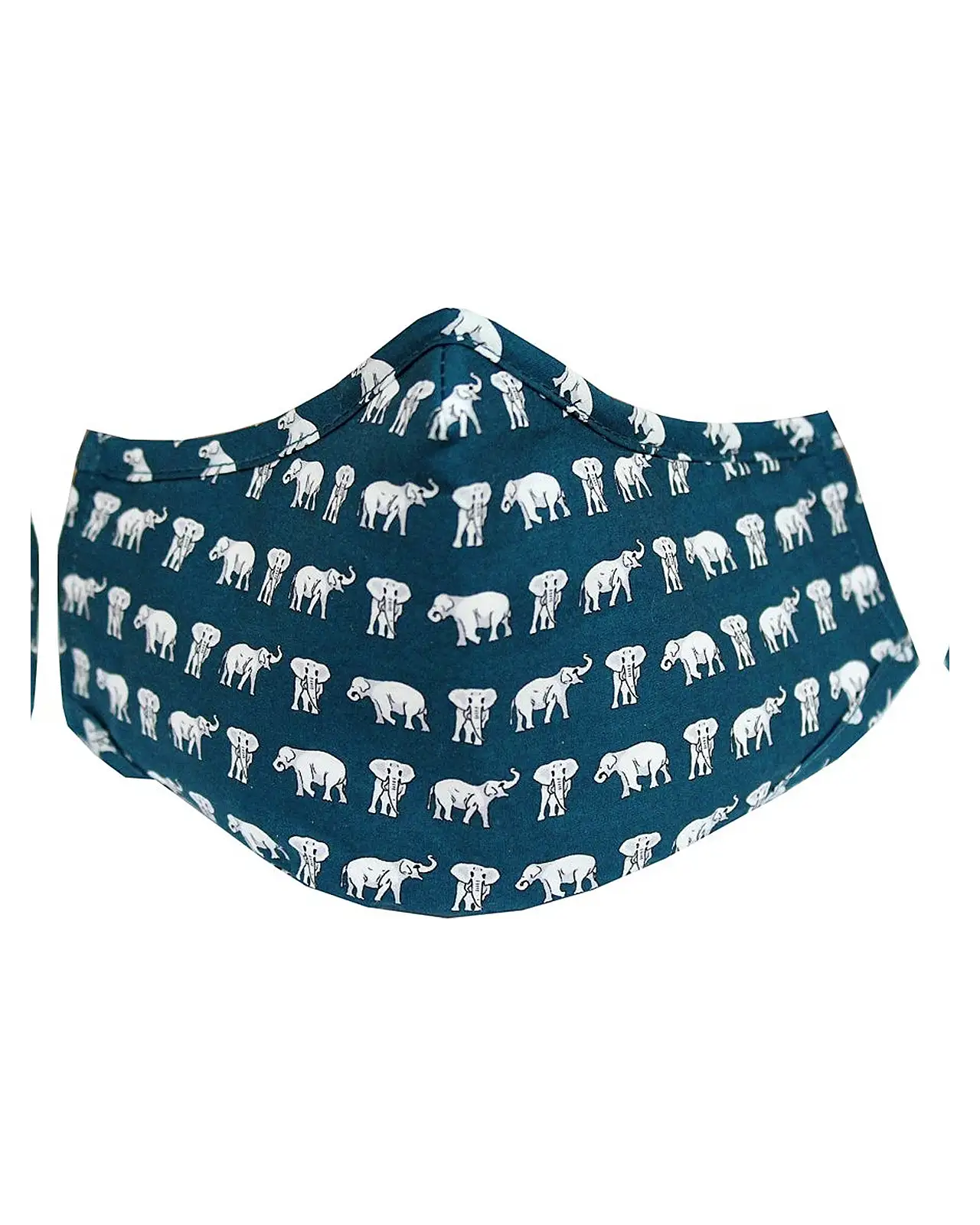 Face Masks Soprano Ties Navy Elephants Washable And Reusable 100pc Cotton Face Mask £5.00