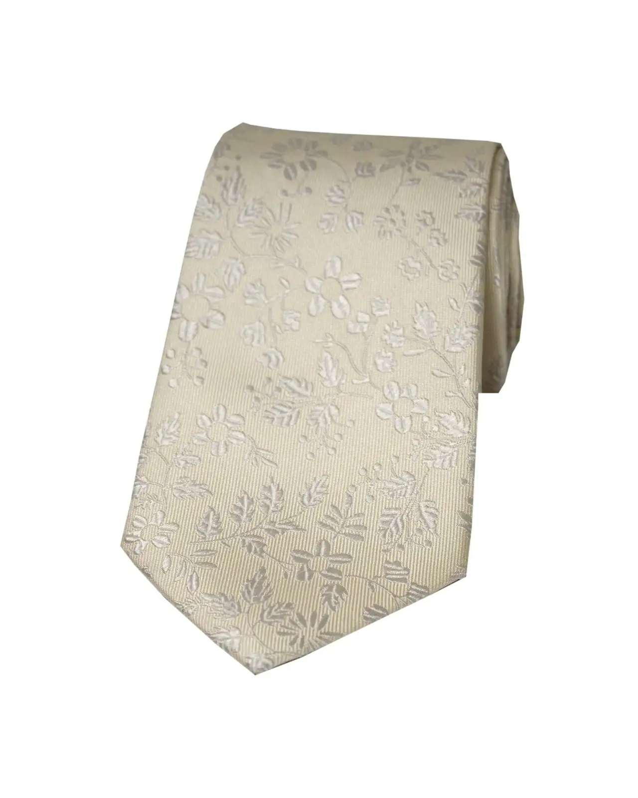Silk Ties Soprano Ties Soprano Ivory Floral Silk Tie £21.00