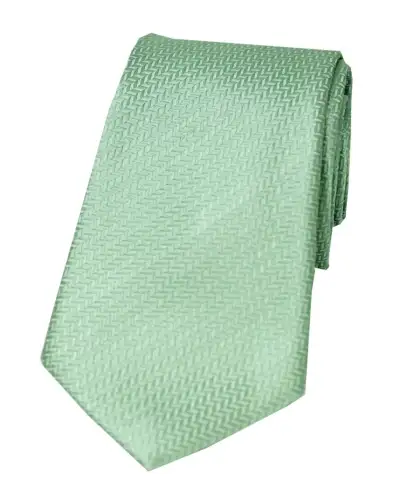 Silk Ties Soprano Ties Soprano Mint Herringbone Silk Tie £24.00