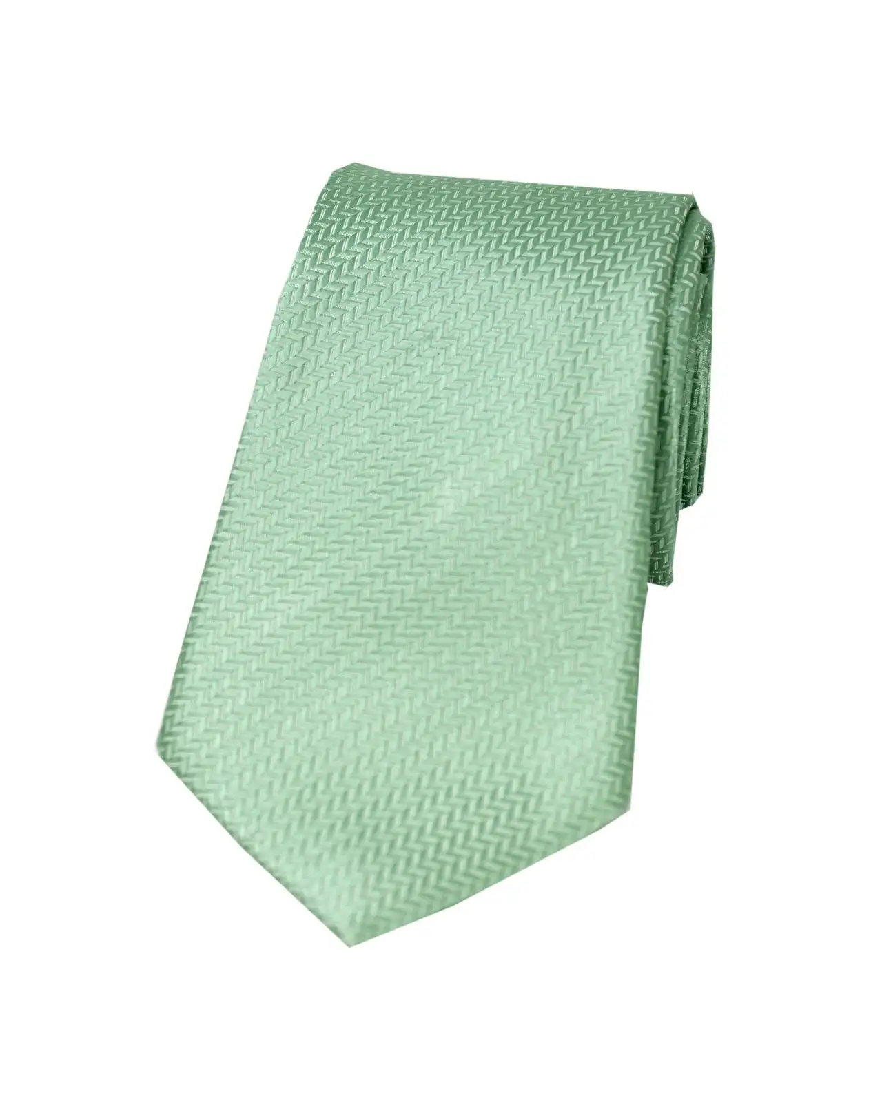 Silk Ties Soprano Ties Soprano Mint Herringbone Silk Tie £24.00