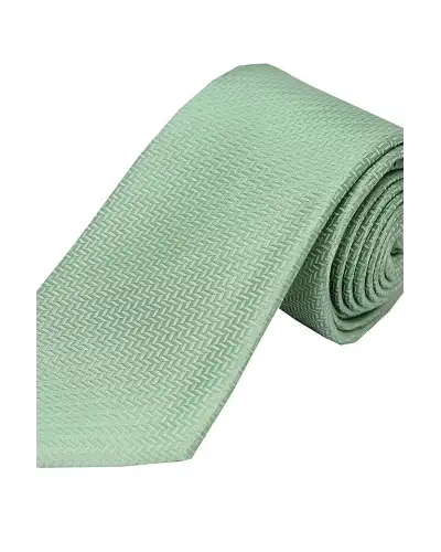 Silk Ties Soprano Ties Soprano Mint Herringbone Silk Tie £24.00
