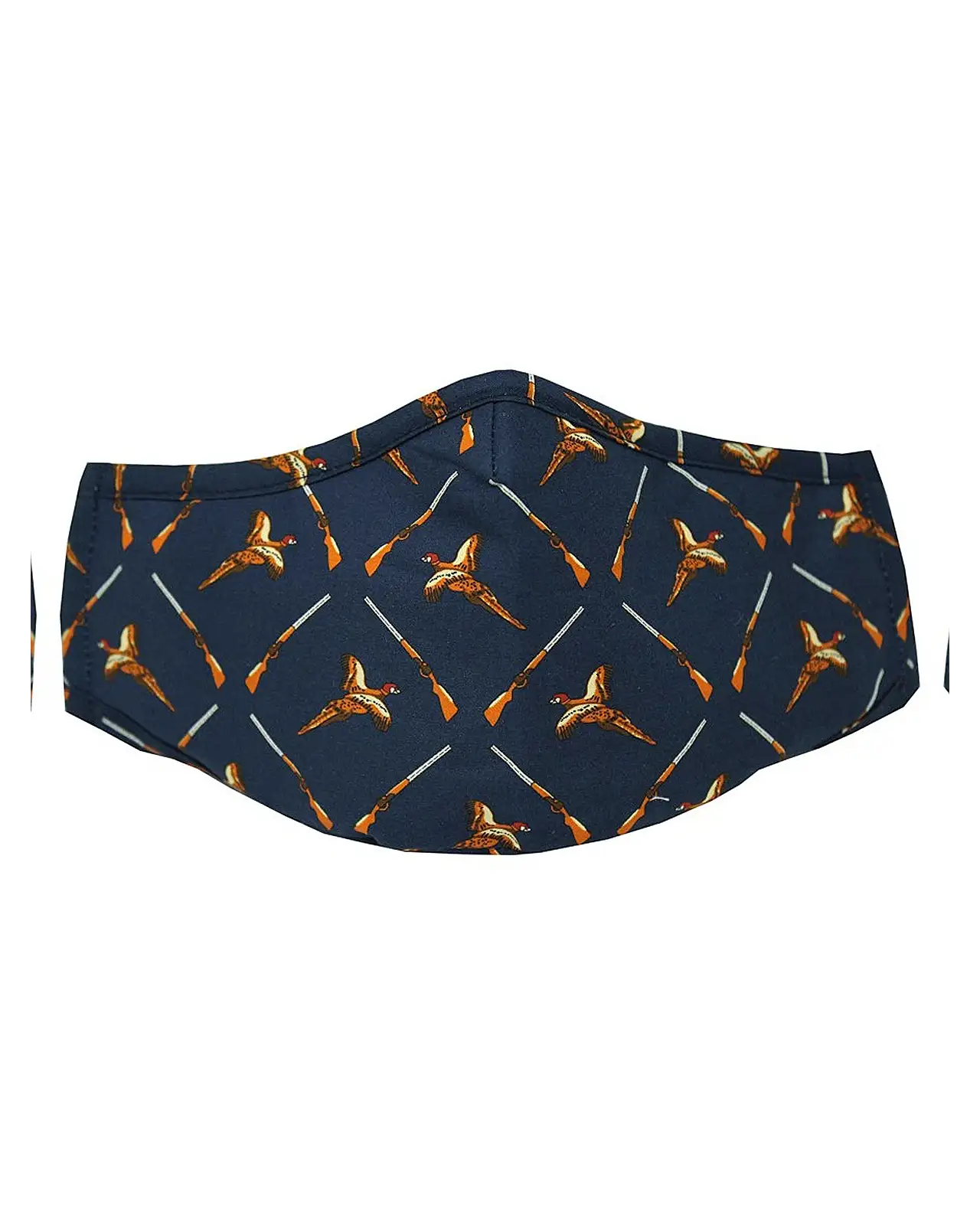 Face Masks Soprano Ties Navy Pheasants Washable And Reusable 100pc Cotton Face Mask £5.00