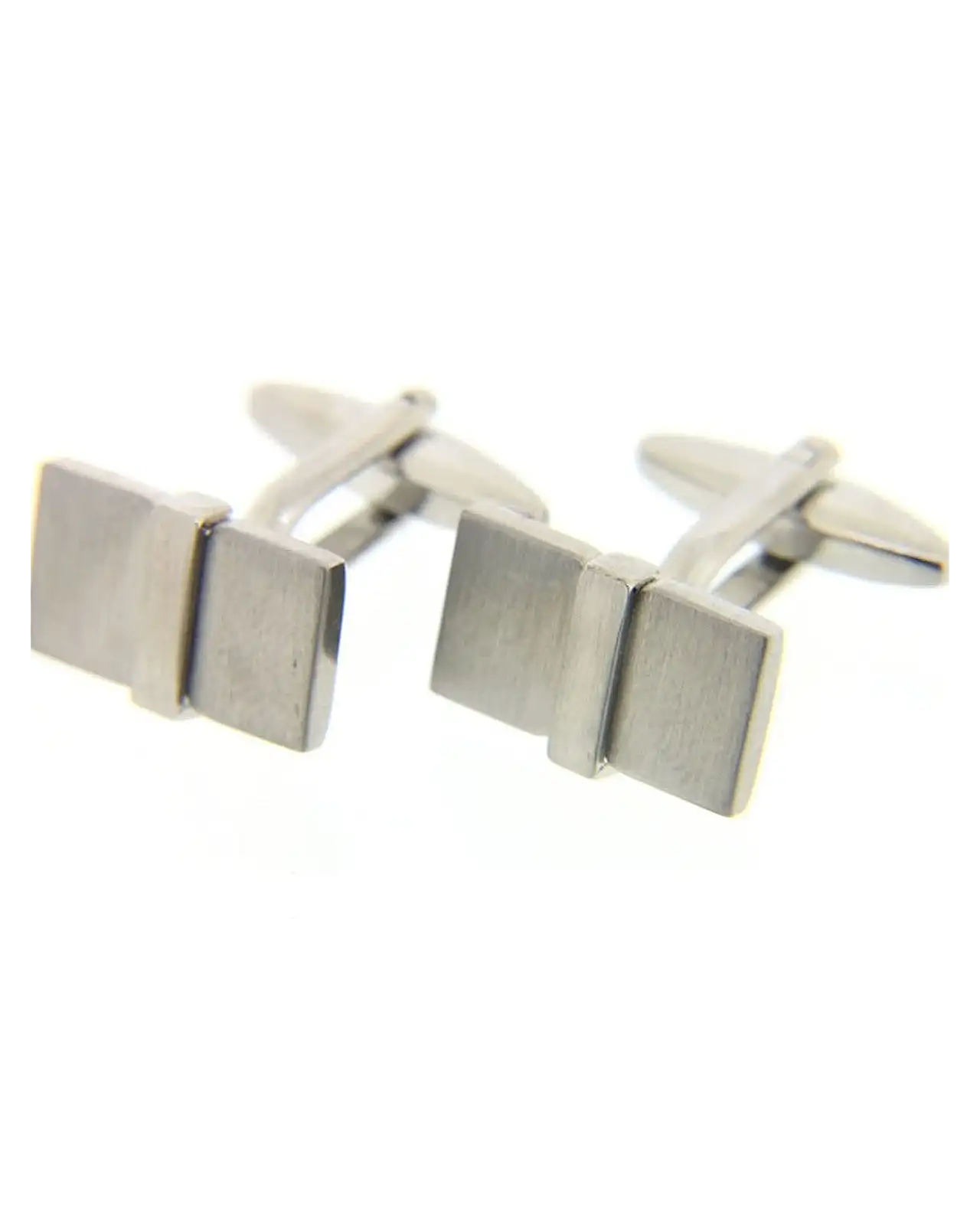 Cufflinks Soprano Ties Soprano Silver Coloured Rectangular Cufflinks With Swivel Fitting £15.00