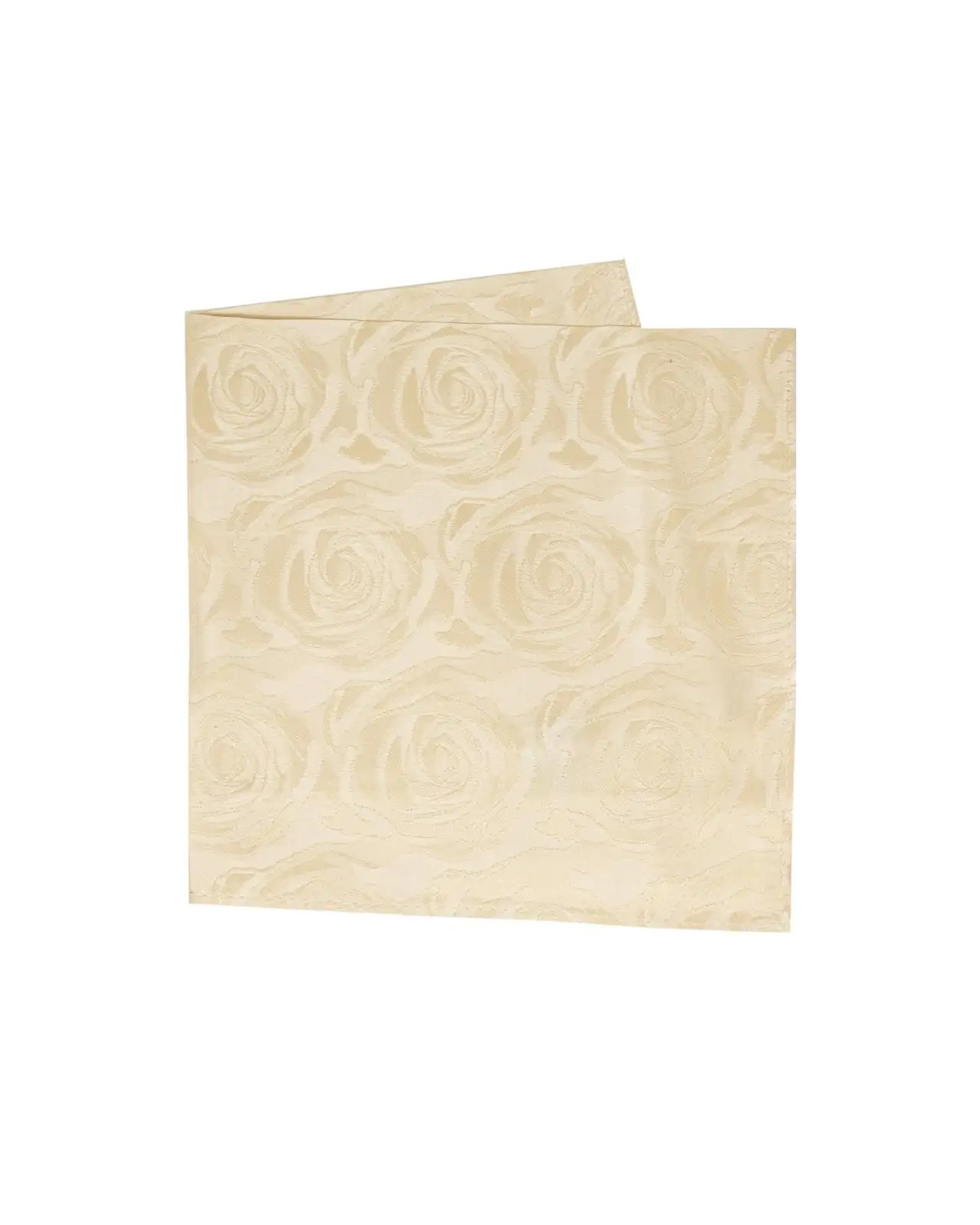 Pocket Square Soprano Ties Soprano Cream Rose Mens Silk Pocket Square £9.00