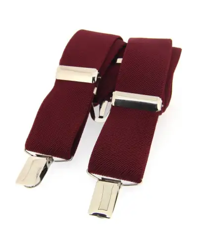 Braces Soprano Ties Soprano Wine 35Mm X Style Braces £23.00