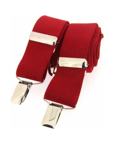 Braces Soprano Ties Soprano Red 35Mm X Style Braces £23.00