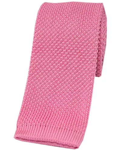 Knitted Ties Soprano Ties Soprano Pink Knitted Polyester Tie £9.00