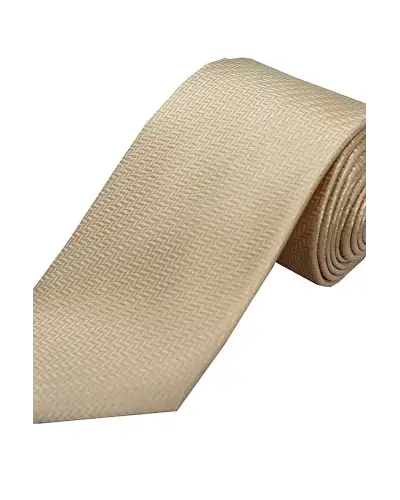 Silk Ties Soprano Ties Soprano Ivory Herringbone Silk Tie £24.00