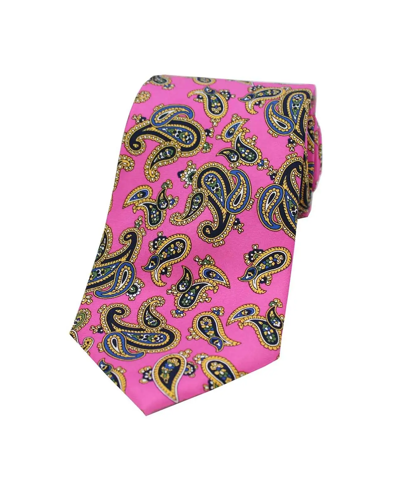 Paisley Ties Soprano Ties Soprano Vintage Paisley On Fuchsia Ground £19.00