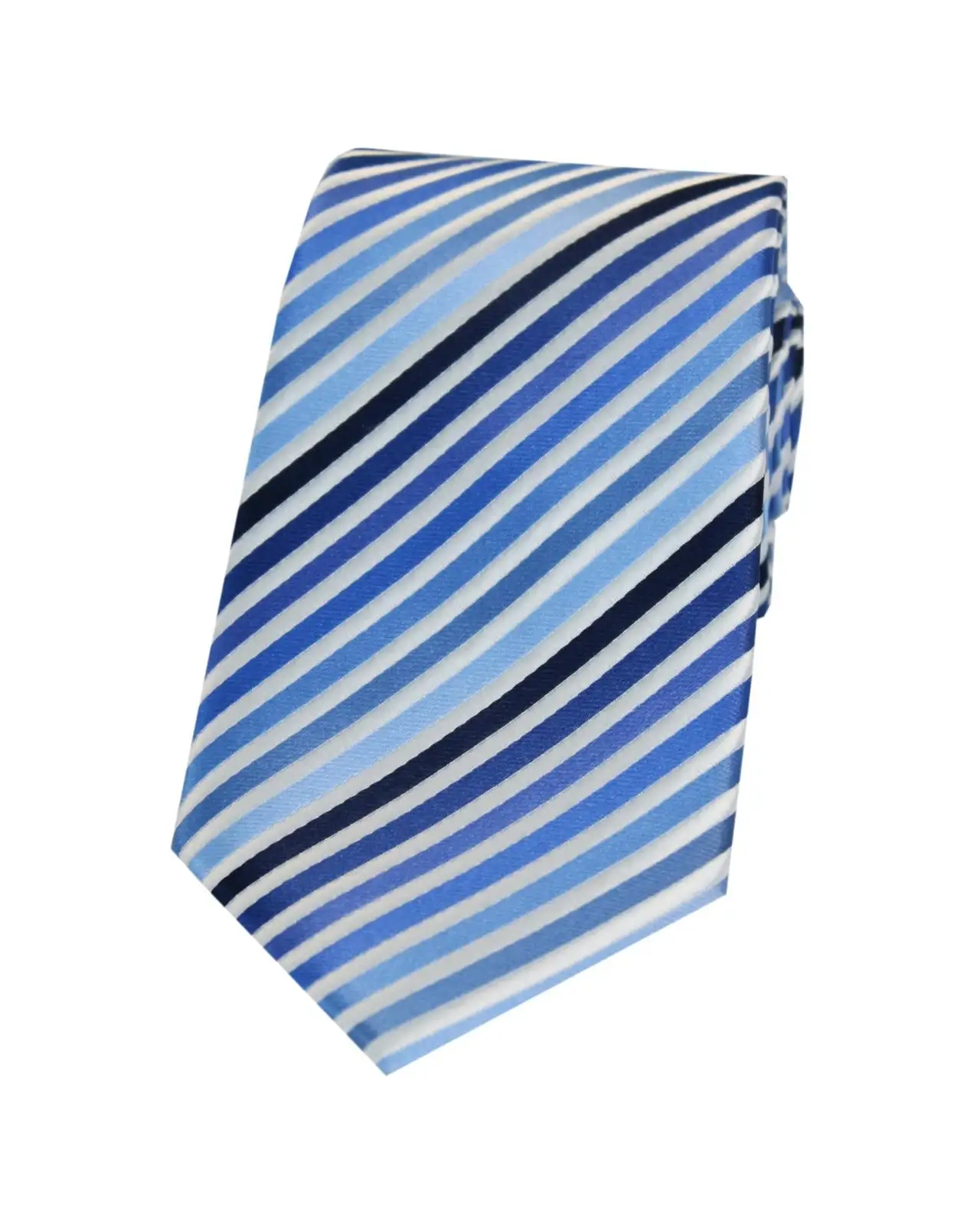 Silk Ties Soprano Ties Soprano Blue Shades Striped Silk Tie £24.00