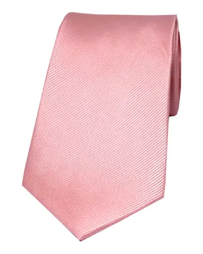 Silk Ties Soprano Ties Soprano Pink Diagonal Ribbed Plain Silk Tie £15.00