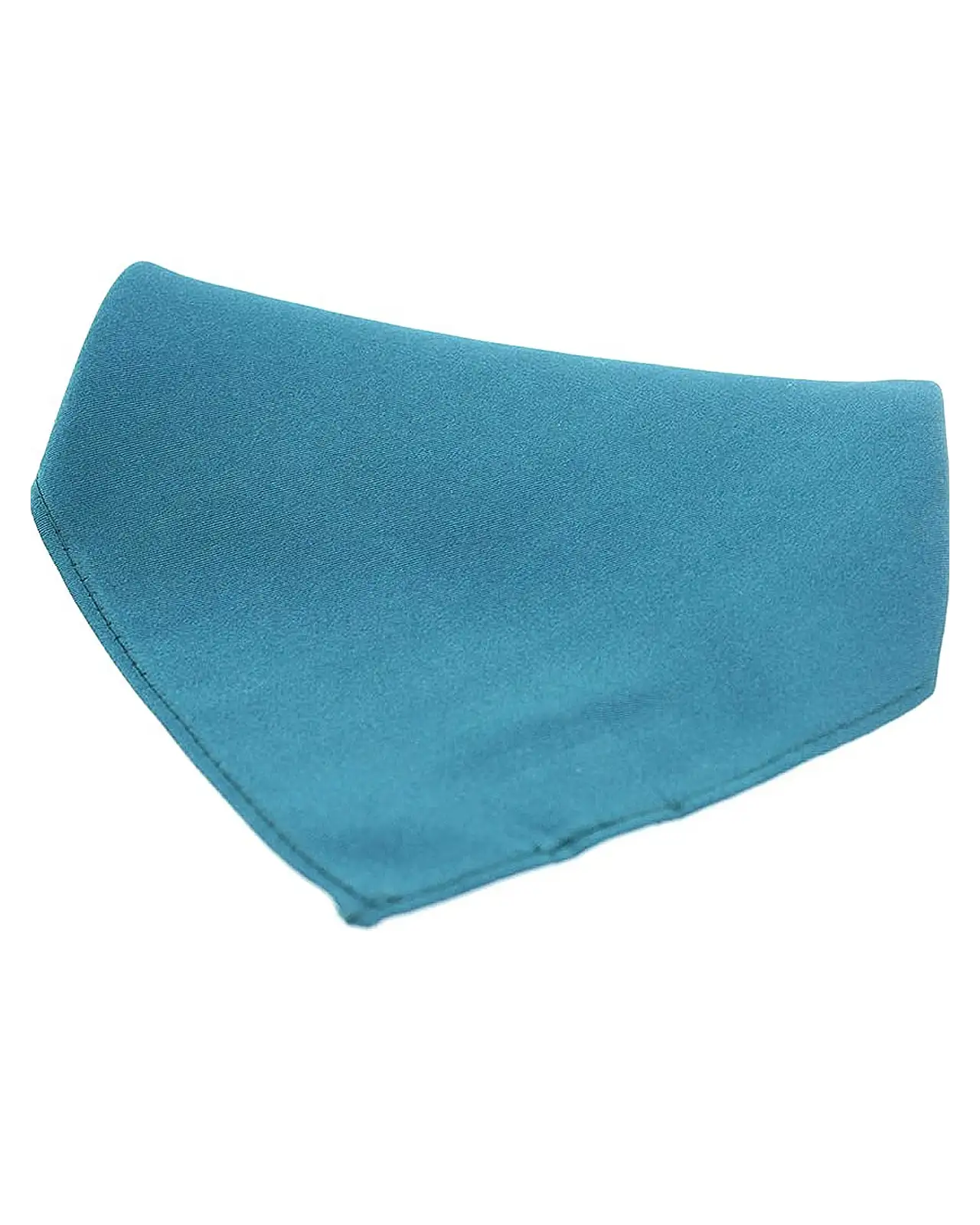 Pocket Square Soprano Ties Soprano Plain Teal Satin Silk Mens Silk Pocket Square £9.00