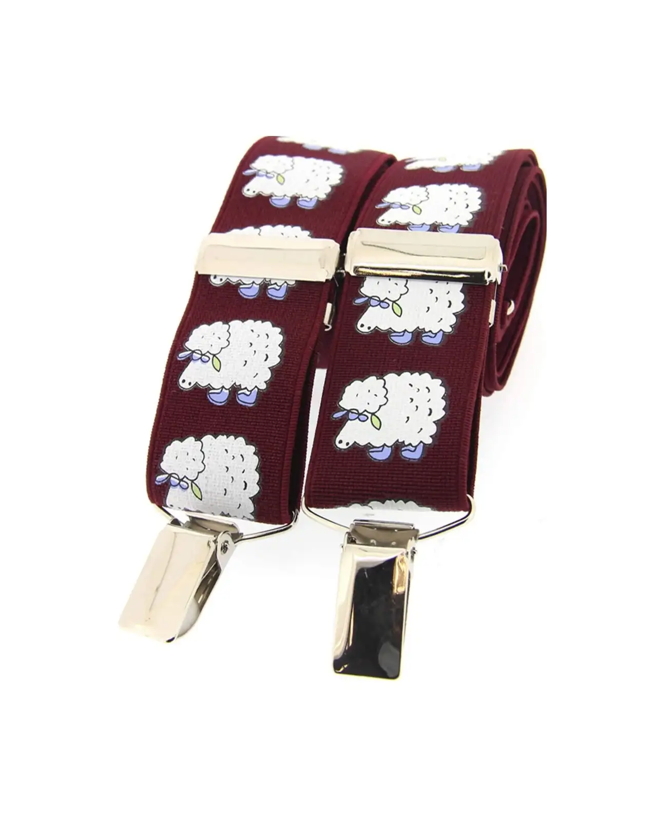 Braces Soprano Ties Soprano White Sheep Brace 35Mm X Style Braces £23.00