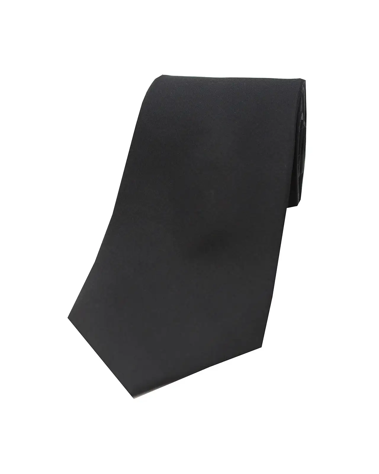 Polyester Ties Soprano Ties Soprano Black Funeral Satin Polyester Tie £15.00