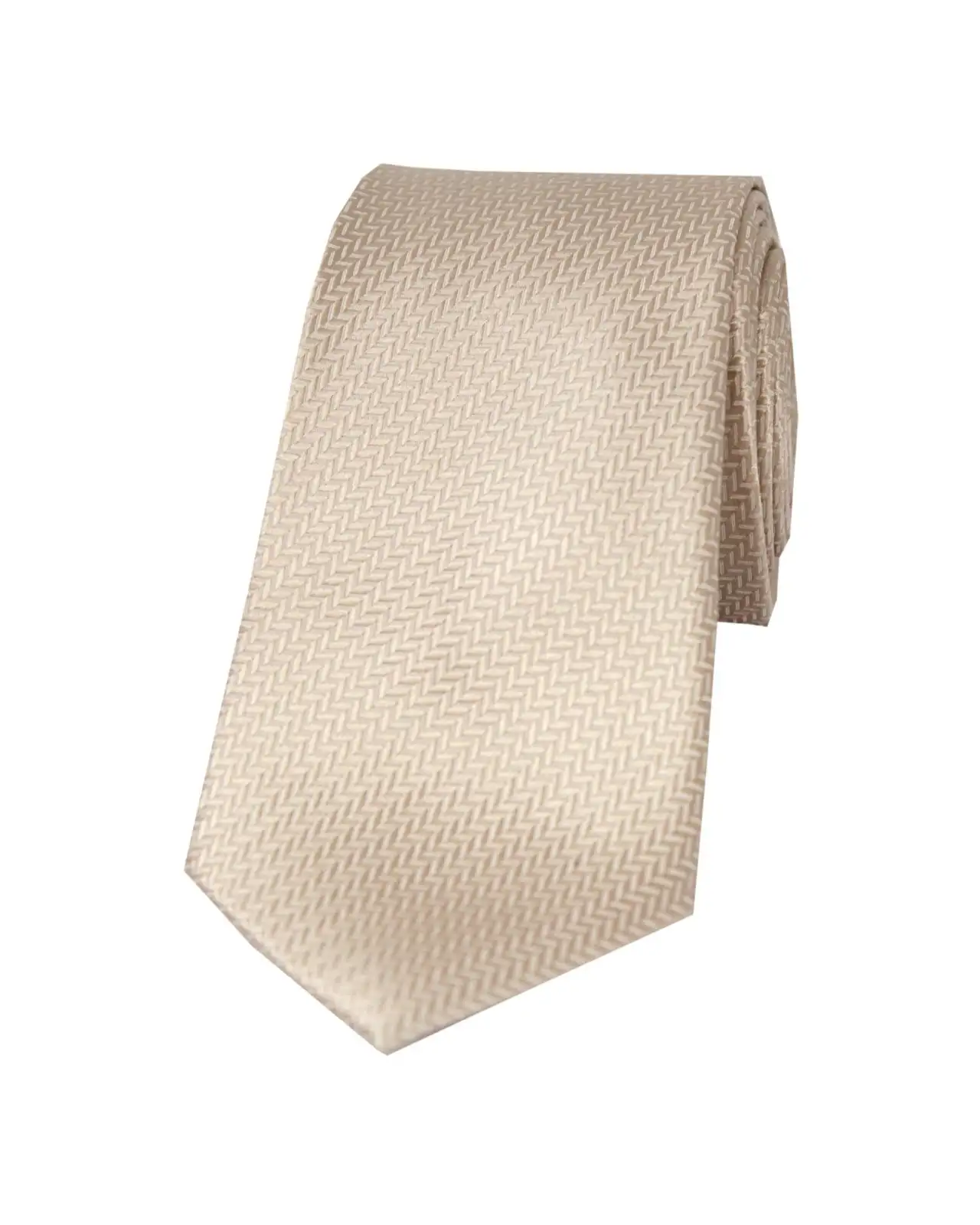 Silk Ties Soprano Ties Soprano Camel Herringbone Woven Silk Tie £24.00