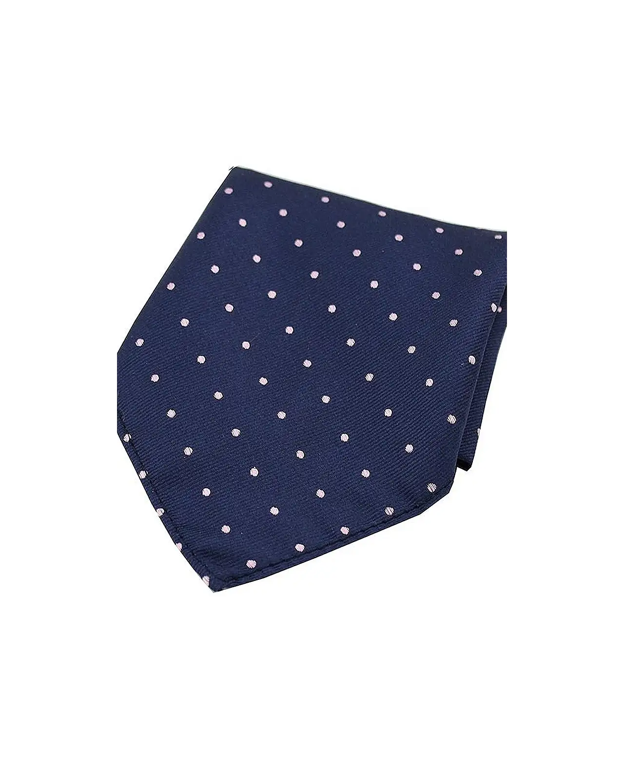 Pocket Square Soprano Ties Soprano Pink And Navy Pin Dot Woven Silk Pocket Square £9.00