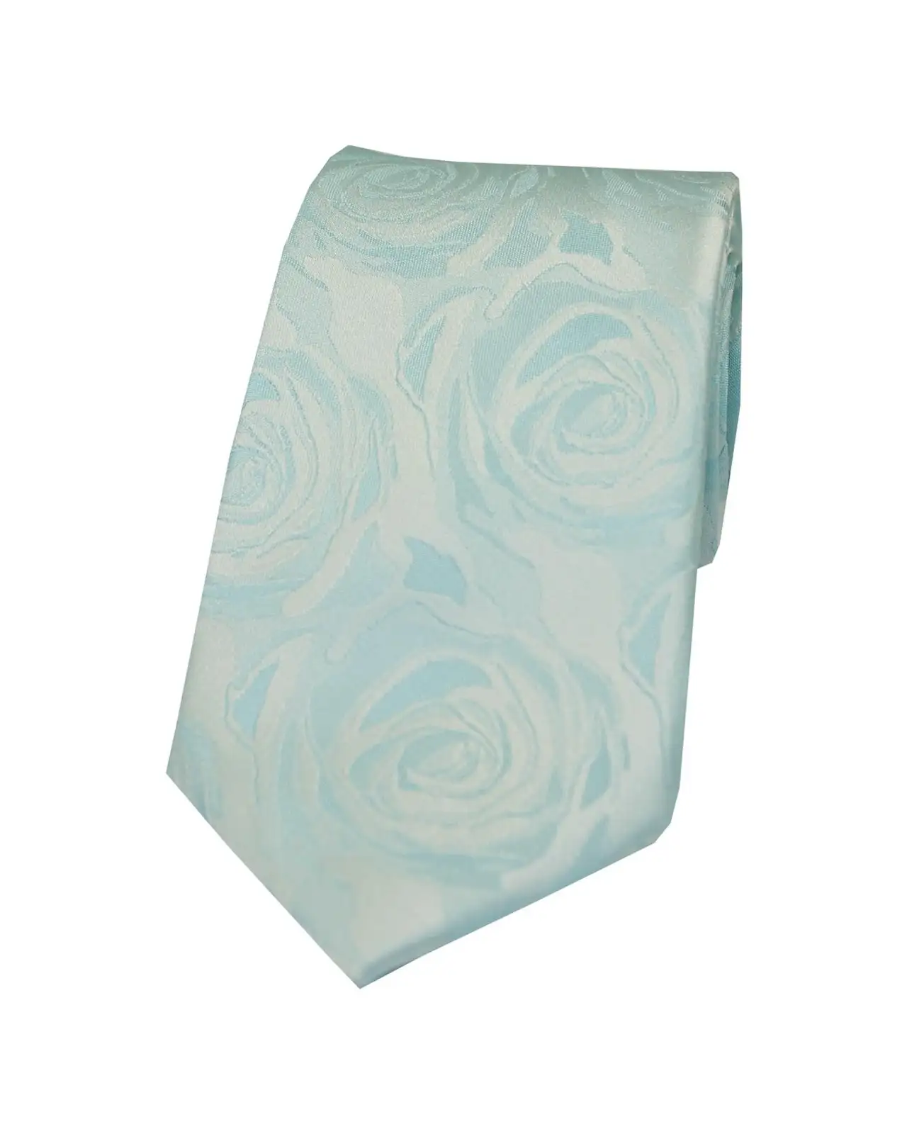 Silk Ties Soprano Ties Soprano Sky Blue Rose Wedding Silk Tie £15.00