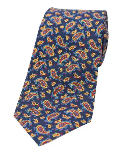 Paisley Ties Soprano Ties Soprano Vintage Paisley On Navy Ground £21.00