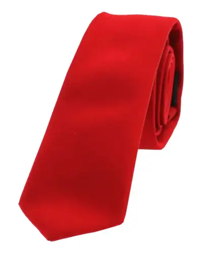 Thin Ties Soprano Ties Soprano Satin Red Polyester Thin Tie £9.00