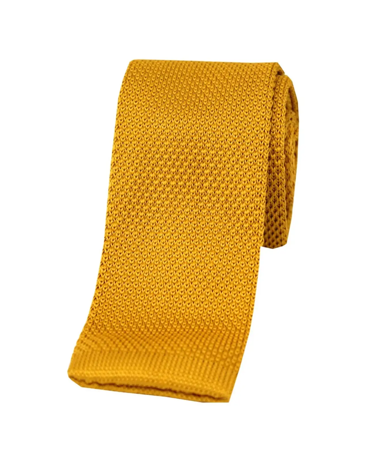 Knitted Ties Soprano Ties Soprano Gold Plain Thin Knitted Polyester Tie £23.00