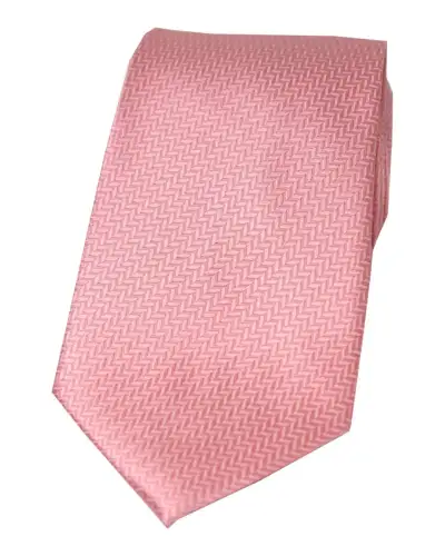 Silk Ties Soprano Ties Soprano Pink Herringbone Woven Silk Tie £24.00