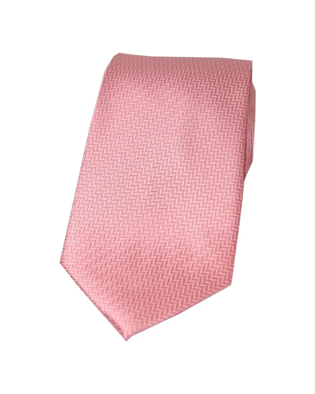 Silk Ties Soprano Ties Soprano Pink Herringbone Woven Silk Tie £24.00