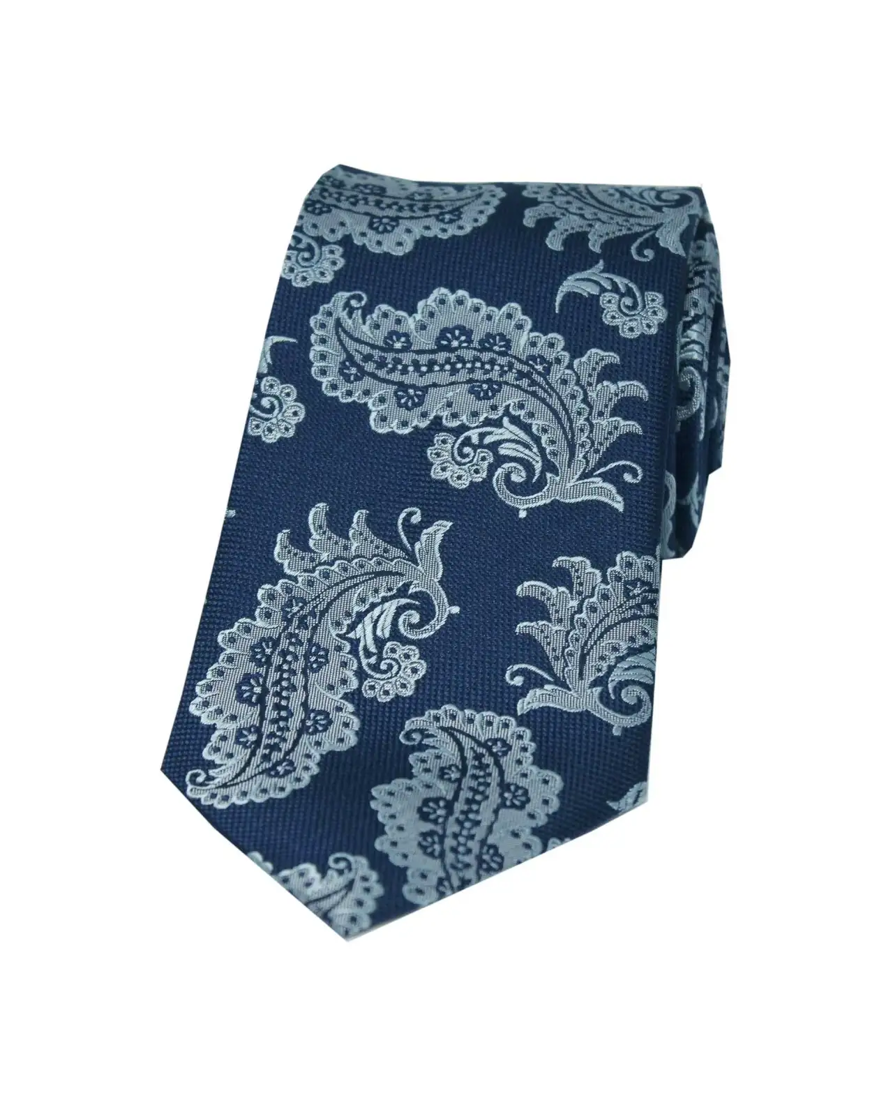 Silk Ties Soprano Ties Soprano Navy Floral Woven Silk Tie £15.00