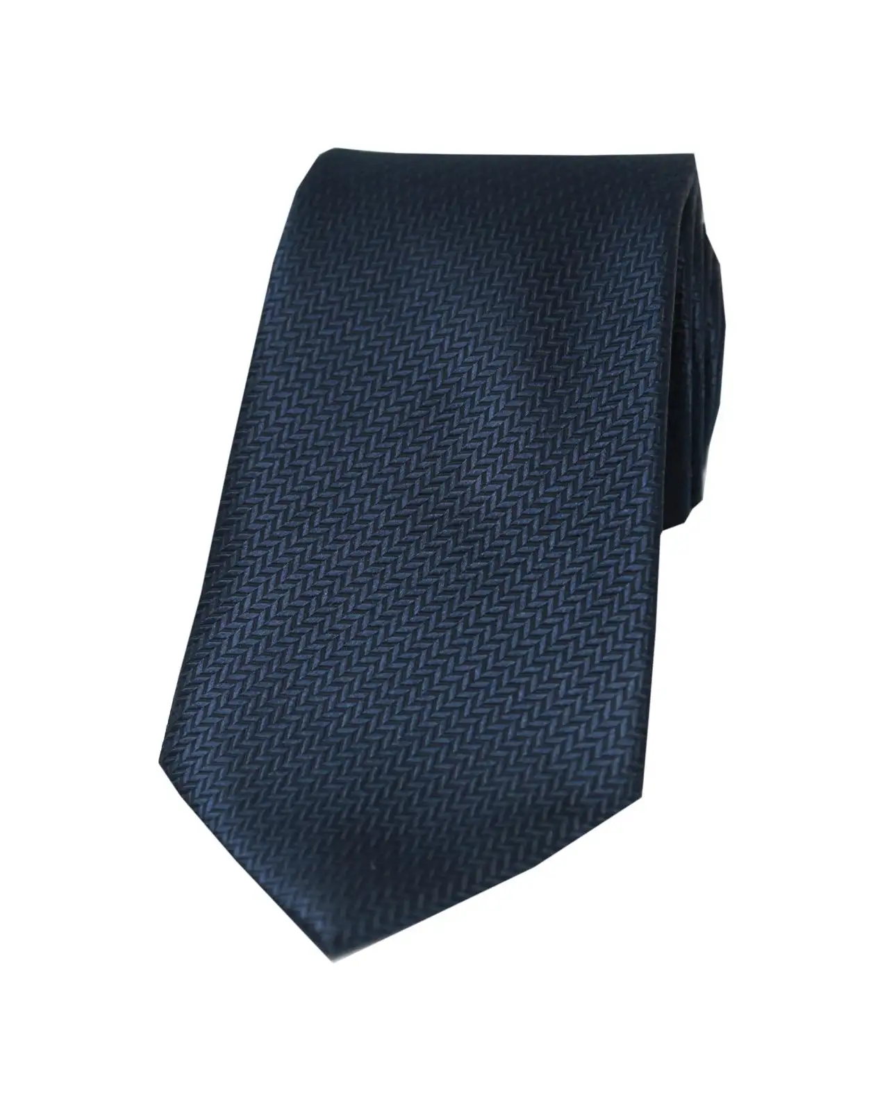 Silk Ties Soprano Ties Soprano Navy Herringbone Woven Silk Tie £24.00