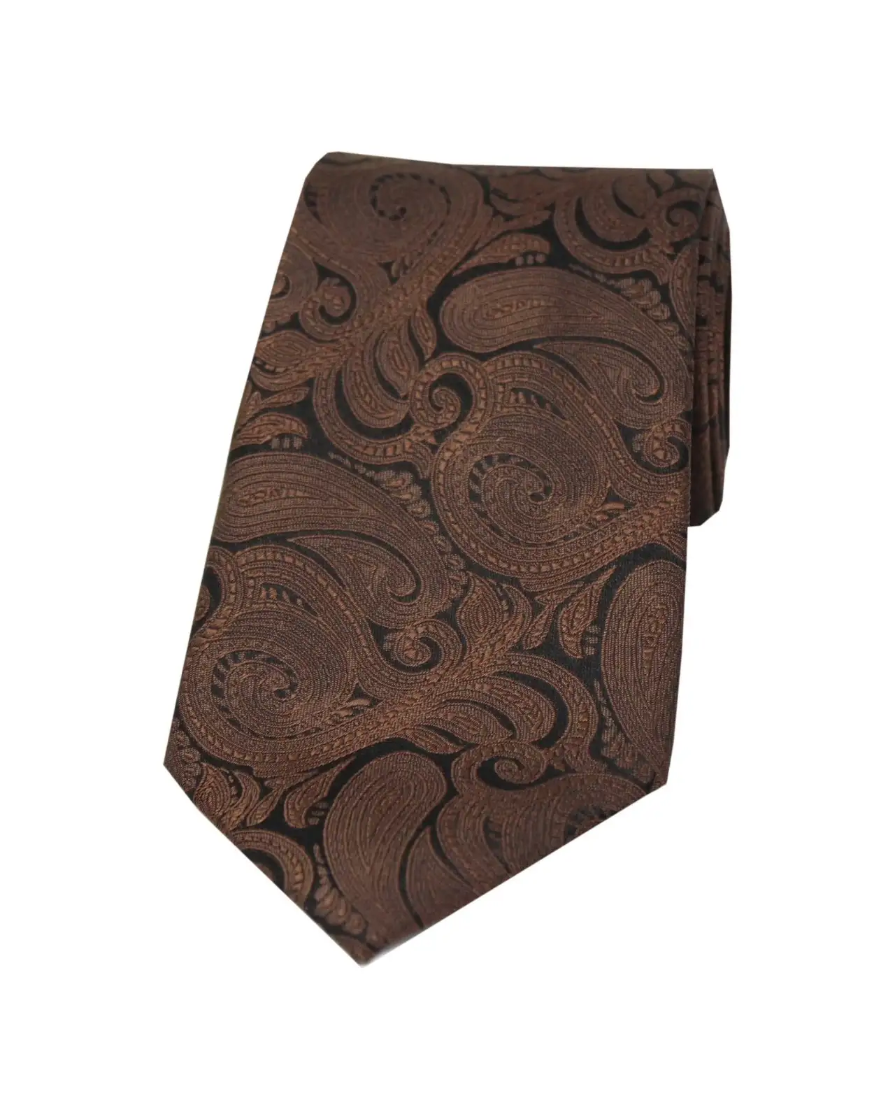 Paisley Ties Soprano Ties Soprano Brown Paisley Silk Tie £24.00