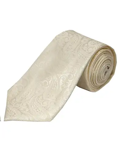 Paisley Ties Soprano Ties Soprano Ivory Classic Paisley Silk Tie £21.00