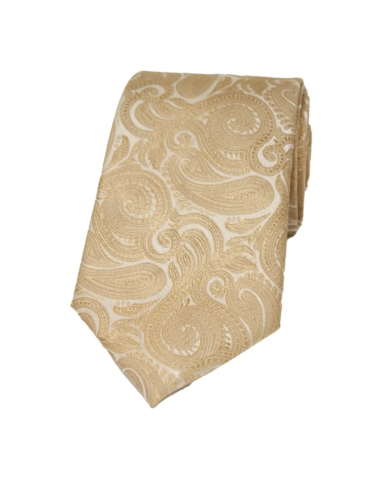 Paisley Ties Soprano Ties Soprano Beige Luxury Paisley Silk Tie £24.00
