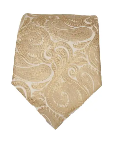 Paisley Ties Soprano Ties Soprano Beige Luxury Paisley Silk Tie £24.00