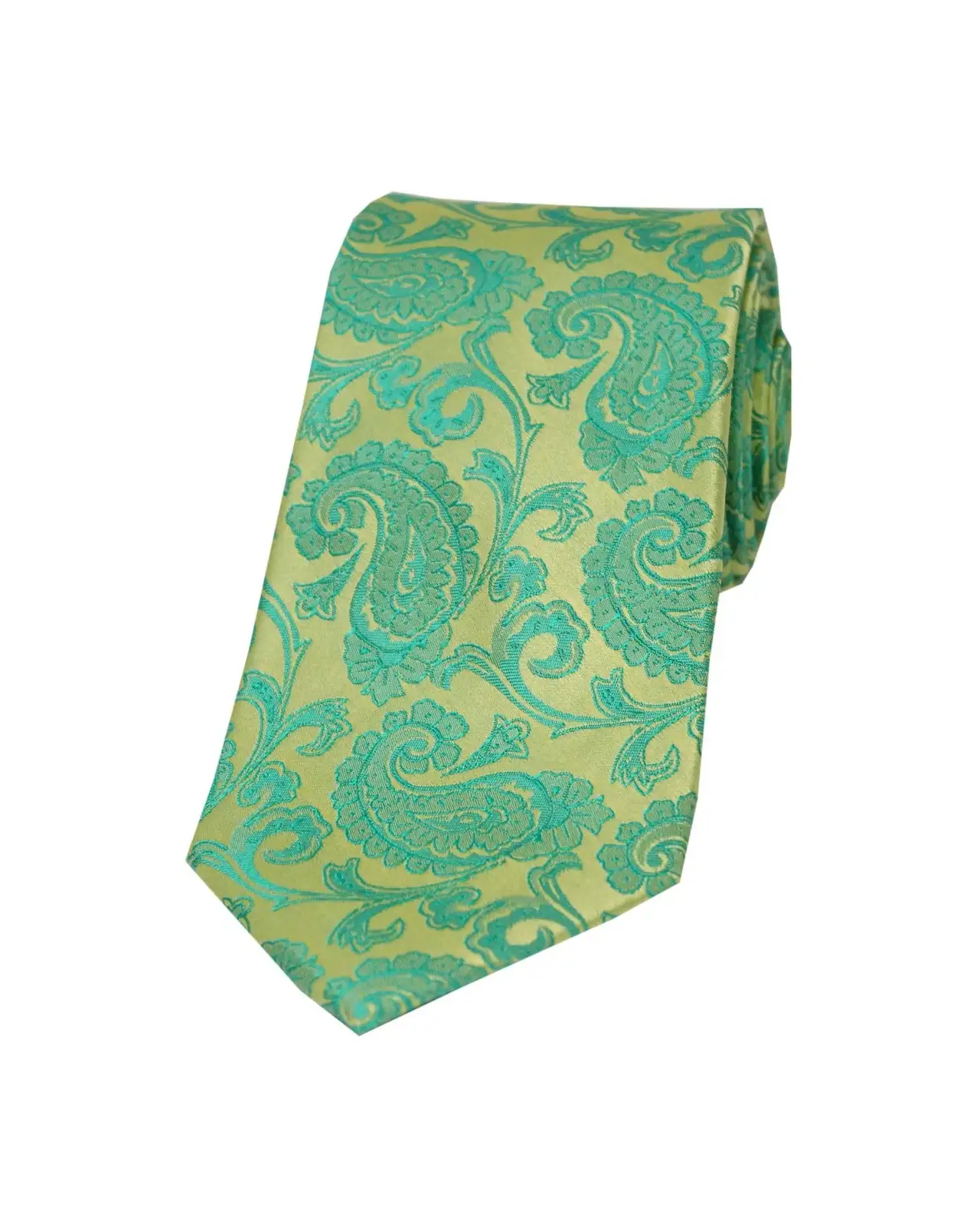 Paisley Ties Soprano Ties Soprano Jade Paisley Woven Silk Tie £14.00