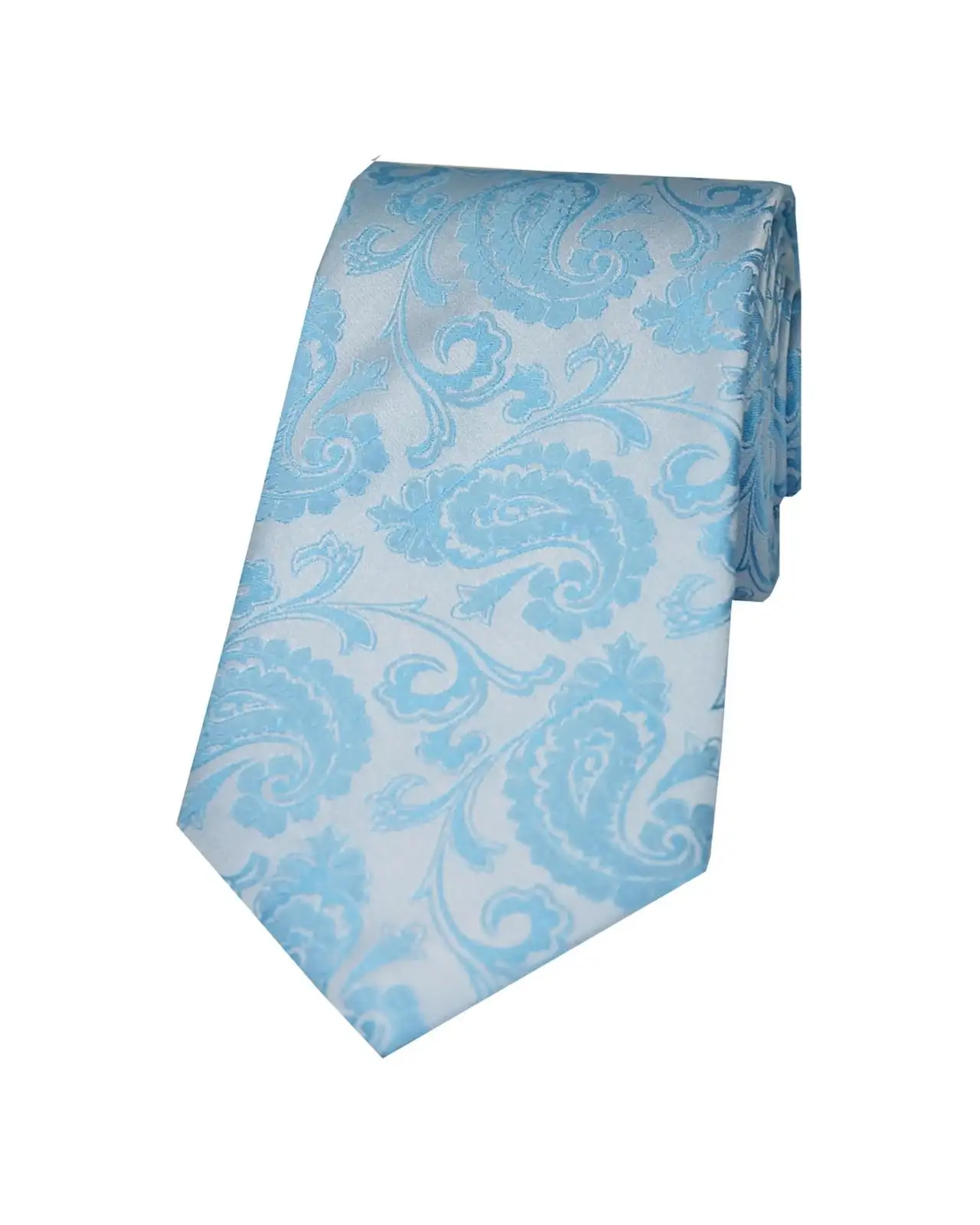 Paisley Ties Soprano Ties Soprano Pastel Blue Paisley Silk Tie £14.00