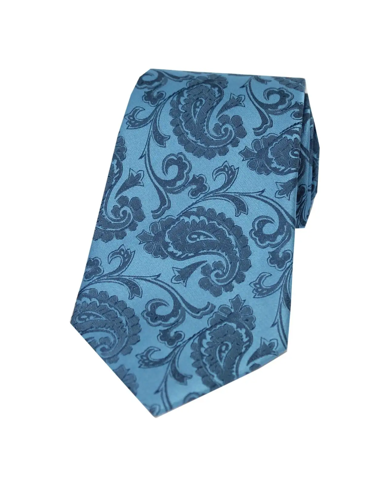 Paisley Ties Soprano Ties Soprano Denim Blue Paisley Silk Tie £15.00