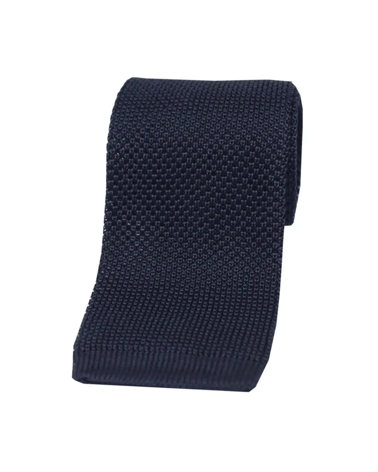 Knitted Ties Soprano Ties Soprano Navy Knitted Silk Tie £31.00