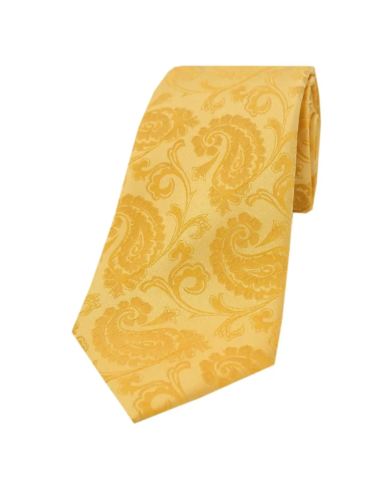Paisley Ties Soprano Ties Soprano Gold Paisley Woven Silk Tie £24.00