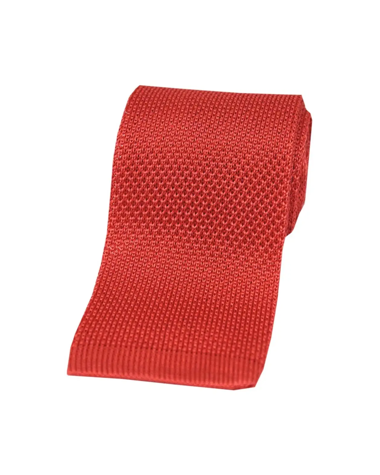 Knitted Ties Soprano Ties Soprano Coral Pink Plain Knitted Silk Tie £24.00
