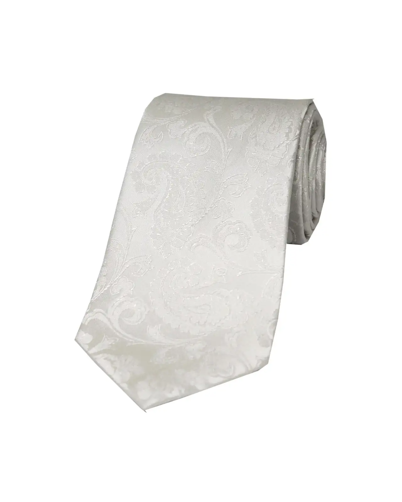 Paisley Ties Soprano Ties Soprano White Paisley Woven Silk Tie £22.00