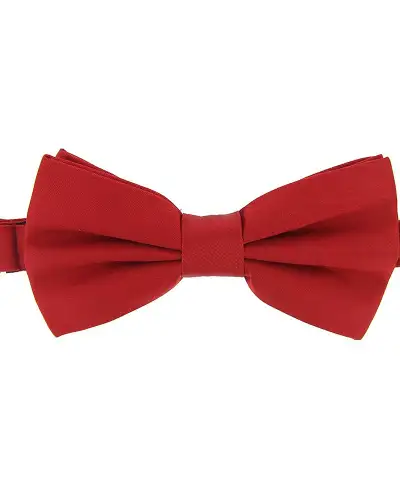 Pre-Tied Bow Ties Soprano Ties Soprano Satin Silk Red Luxury Bow Tie £21.00