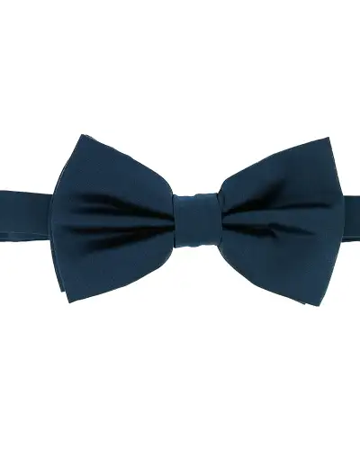 Pre-Tied Bow Ties Soprano Ties Soprano Satin Silk Navy Luxury Bow Tie £21.00